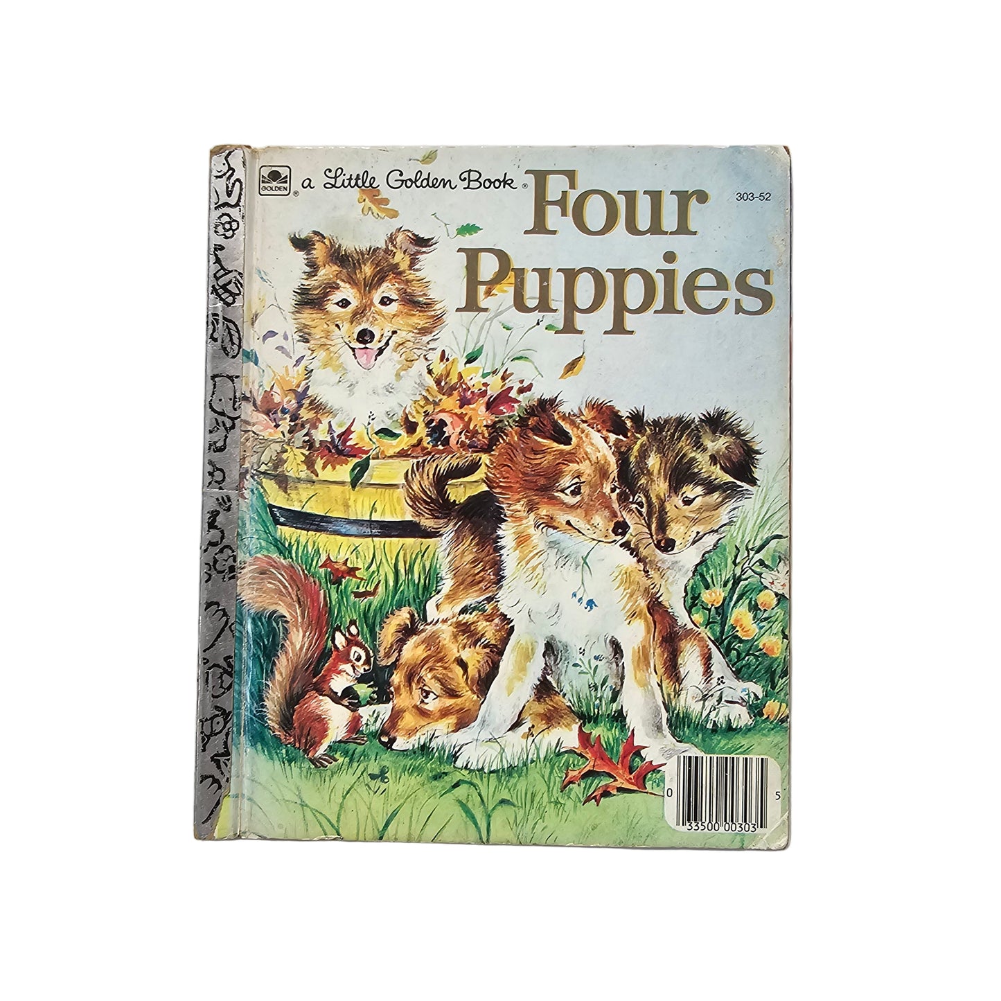 Vtg LGB: Four Puppies (1960)