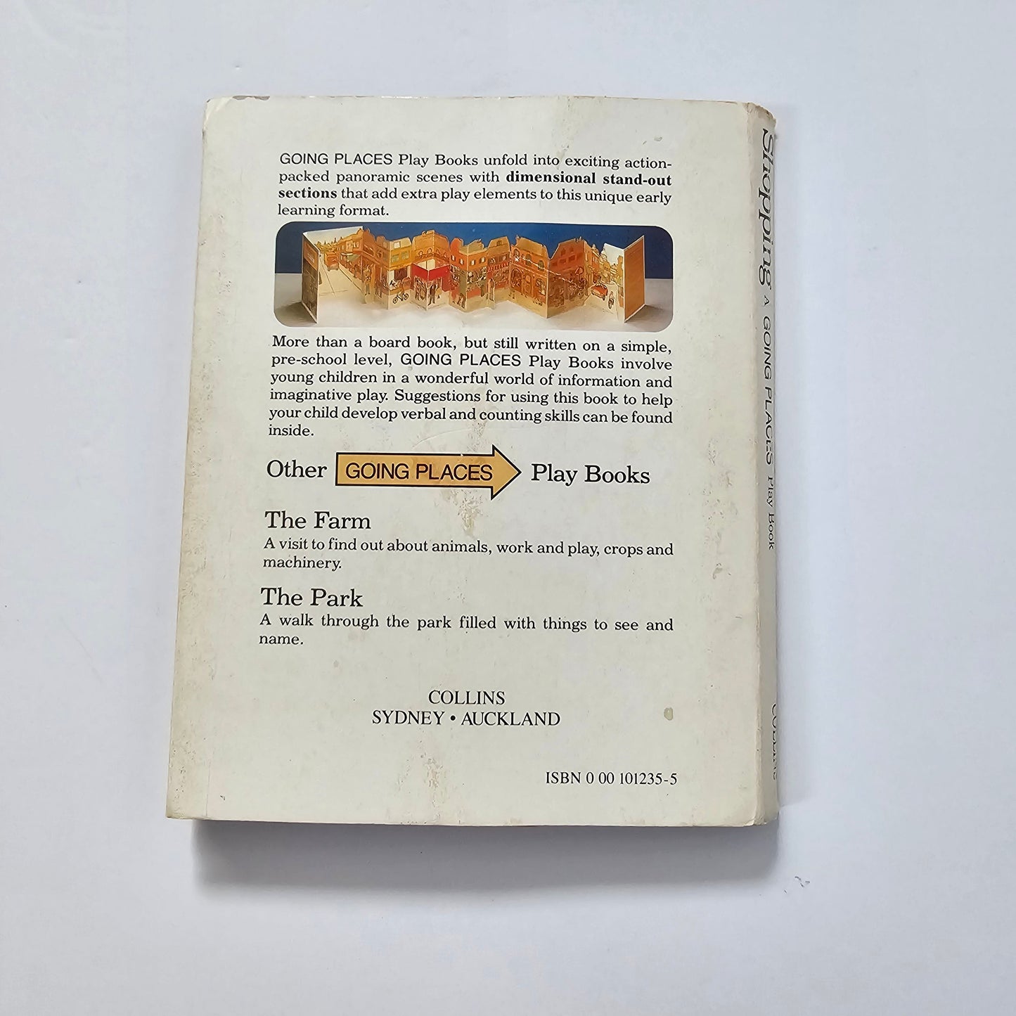 Vtg Shopping: A Going Places Play Book (1984)