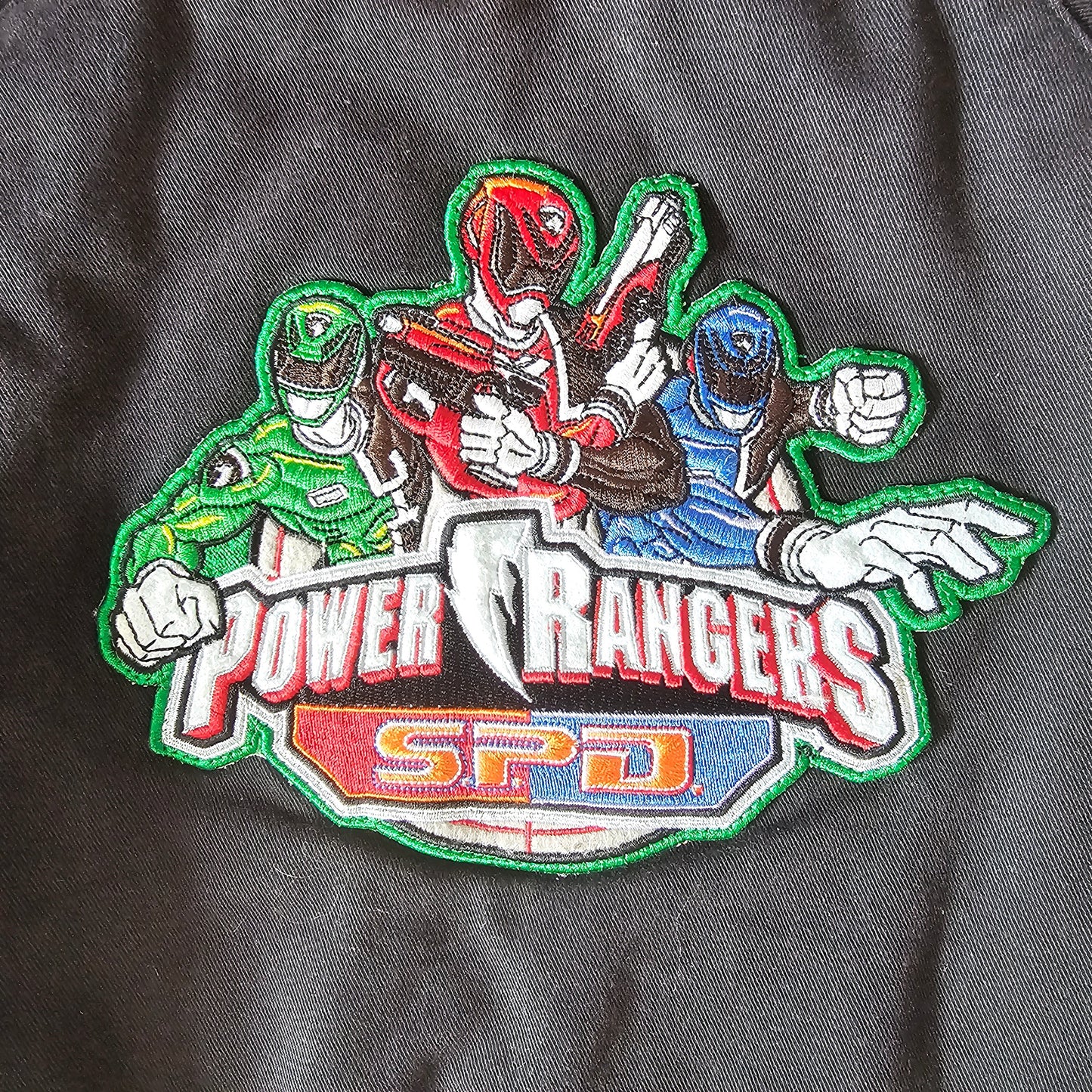 Vtg Power Rangers SPD Varsity Jacket (Sz 5-6) (00's)