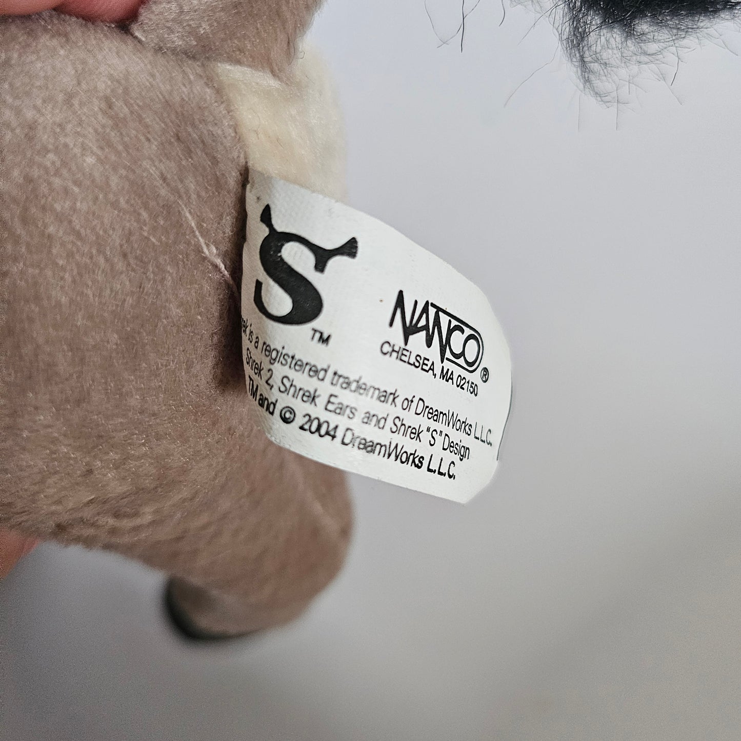 Vintage Nanco Shrek Donkey Plush (2004)
