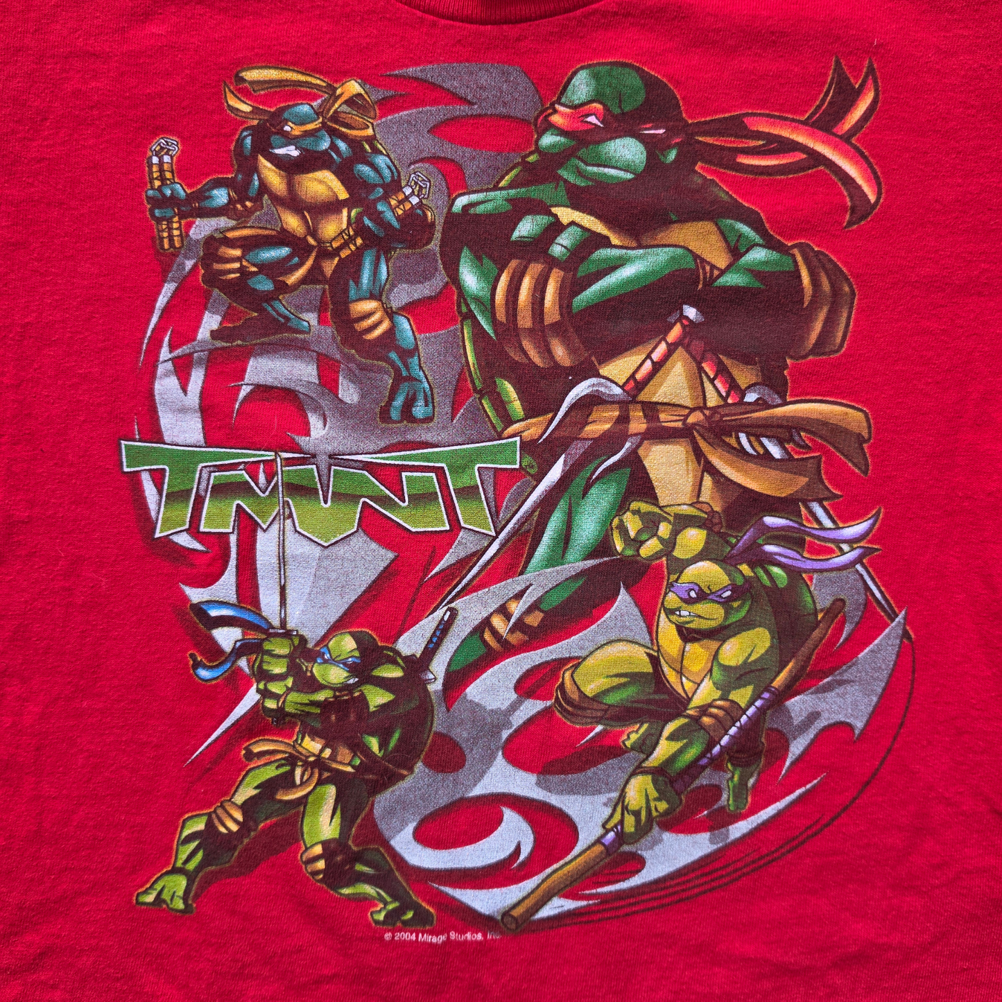 Vintage TMNT Teenage Mutant Ninja Turtles Long Sleeve (Sz 5-6) (2004)
