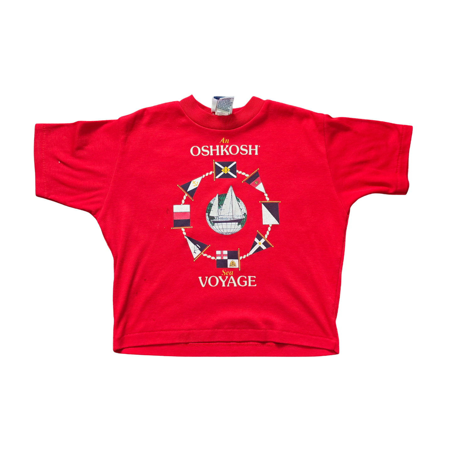 Vintage OshKosh Sea Voyage Sailing Shirt (Sz 4-5)