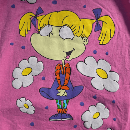 Vintage Nickelodeon Rugrats Angelica Sweater (Sz 8) (1997)