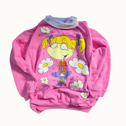 Vintage Nickelodeon Rugrats Angelica Sweater (Sz 8) (1997)