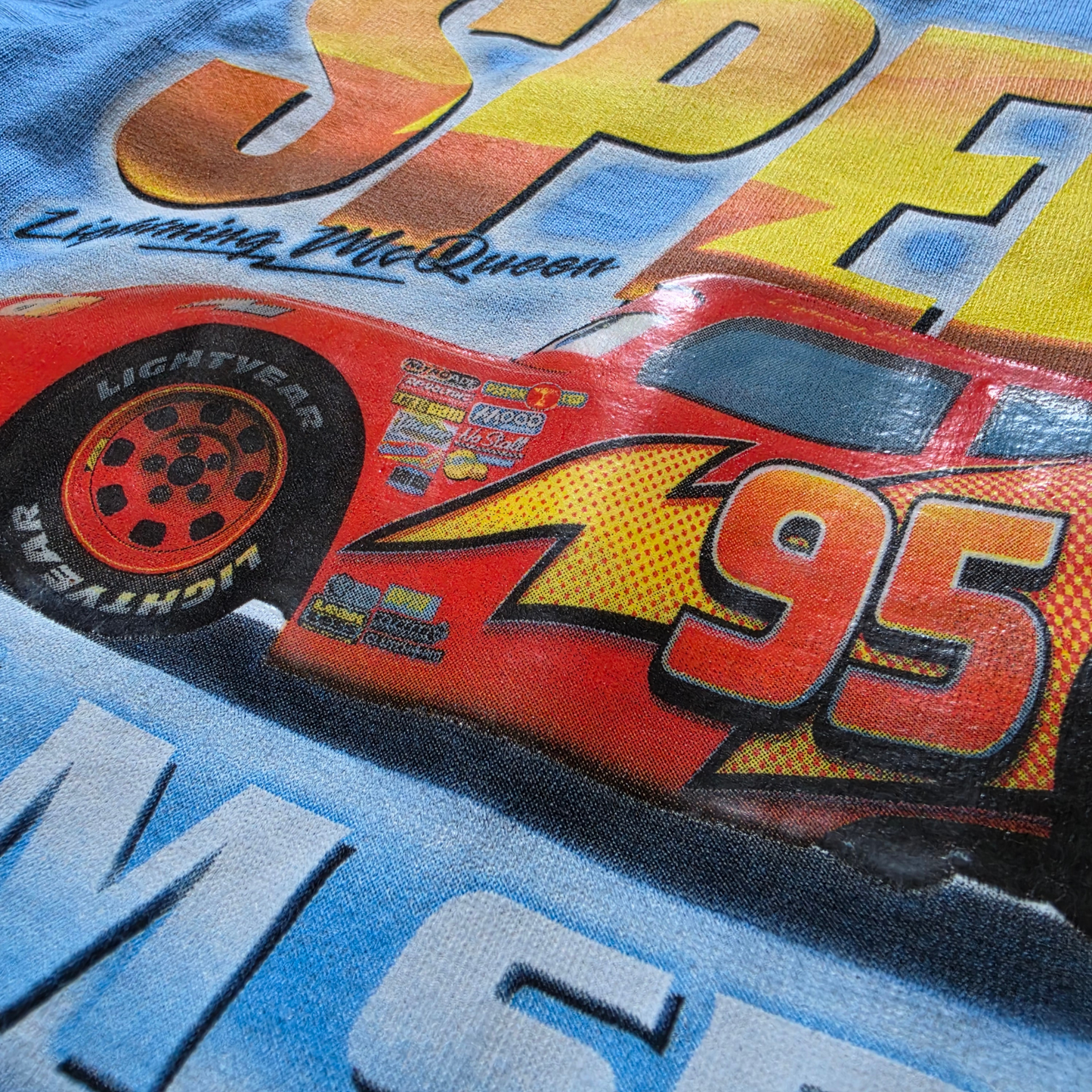 🔑 Disney Pixar Cars Lightning McQueen Graphic Tee (Sz 6) (NWT)