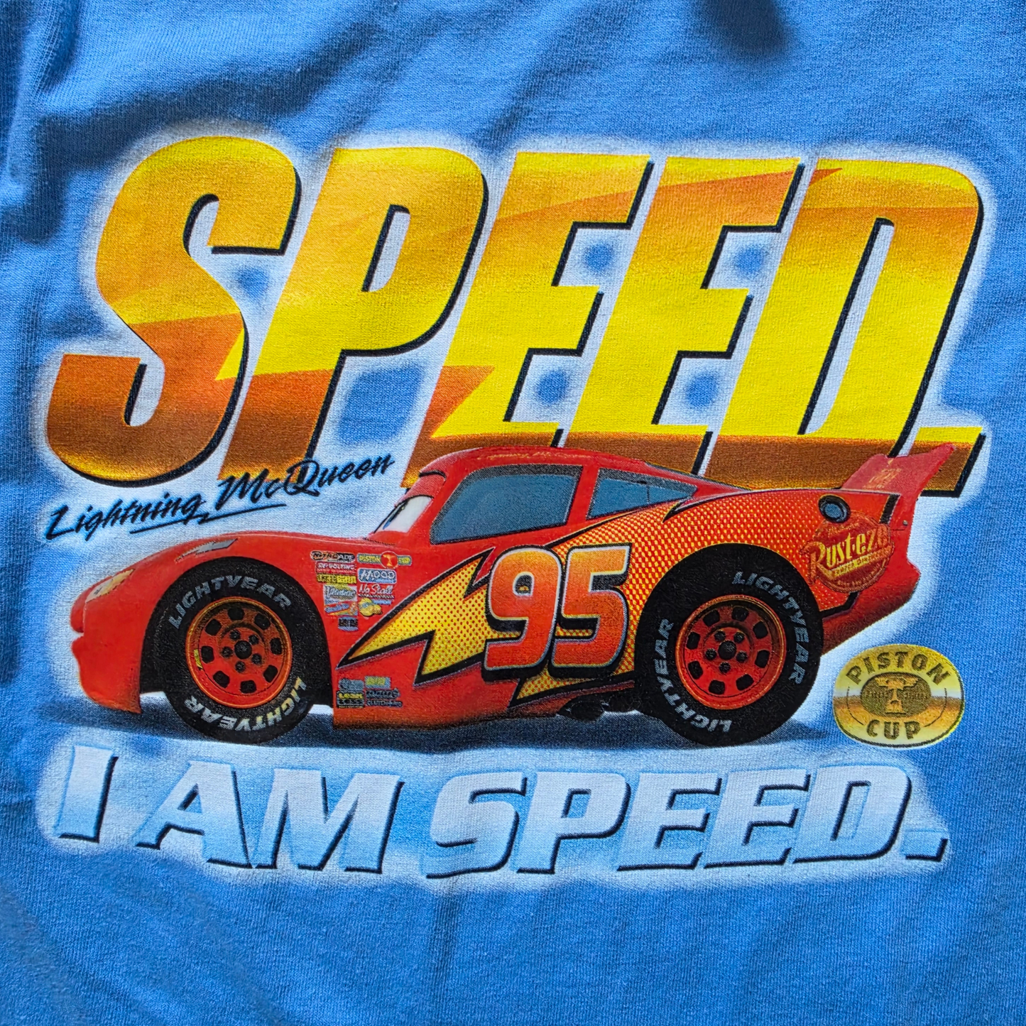 🔑 Disney Pixar Cars Lightning McQueen Graphic Tee (Sz 6) (NWT)