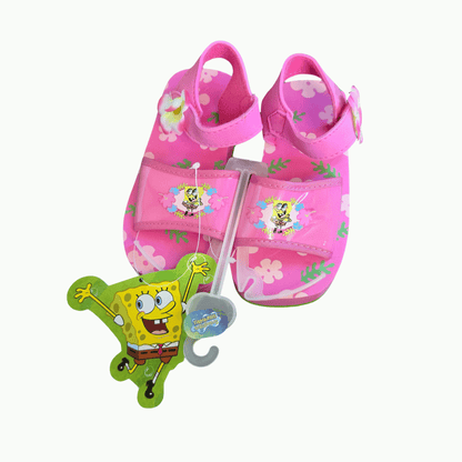 Vintage Nickelodeon Spongebob Sandals (Size 11) (2004) (NOS)