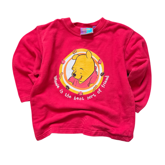 Vintage Disney Winnie the Pooh Bugs Sweater (Sz 5-6) (~90s)