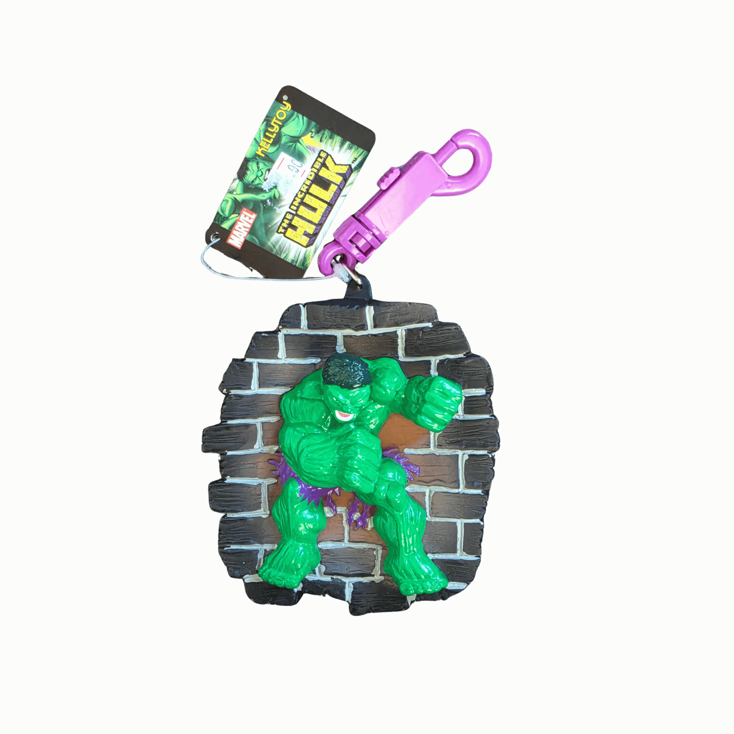 Vintage Marvel Hulk Bag Clip / Coin Keeper (2003) (NOS)