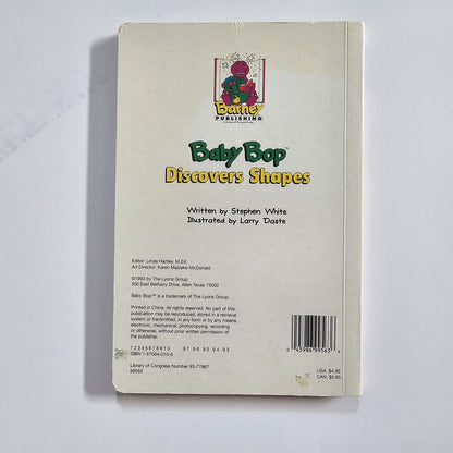 Baby Bop Discovers Shapes Book