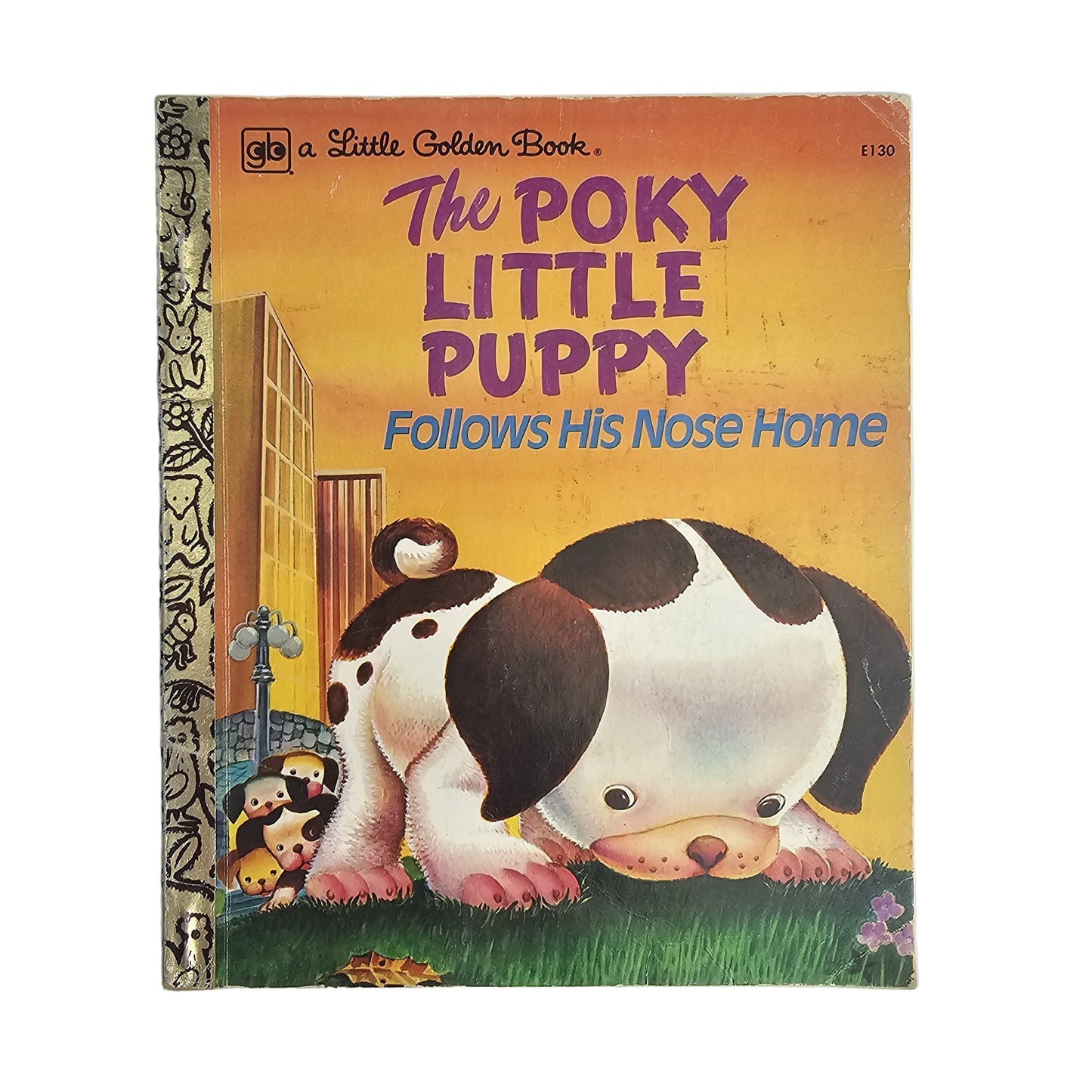 LGB - The Poky Little Puppy Follows His Nose Home  (3rd Printing, 1978)