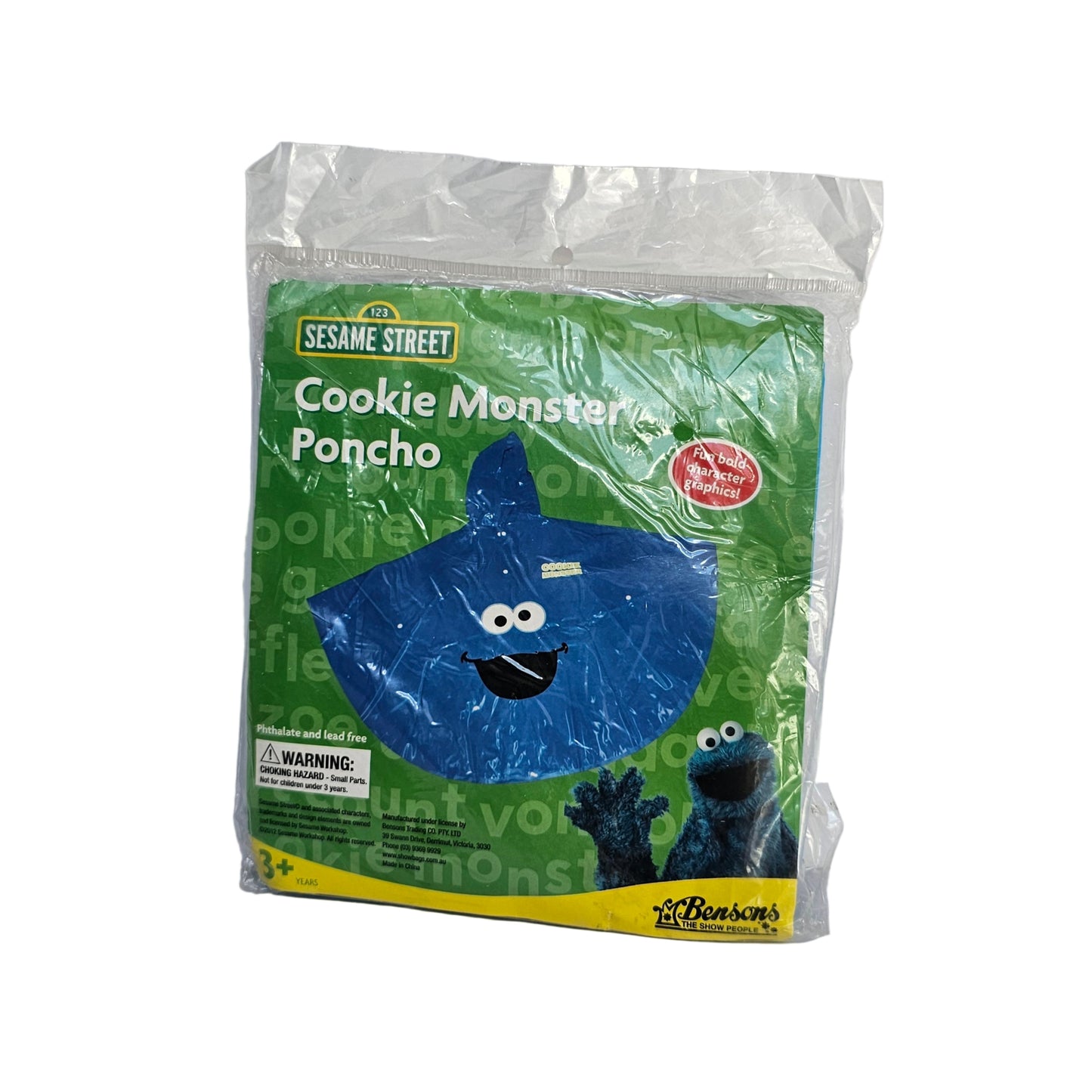 Cookie Monster Poncho (2012)