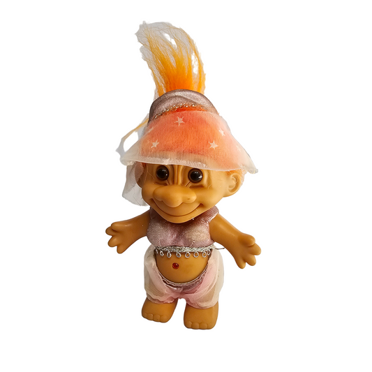 Vtg Genie Belly Dancer Jewel Ross Troll Doll