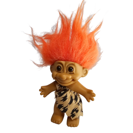 Vtg Cave Russ Troll Doll