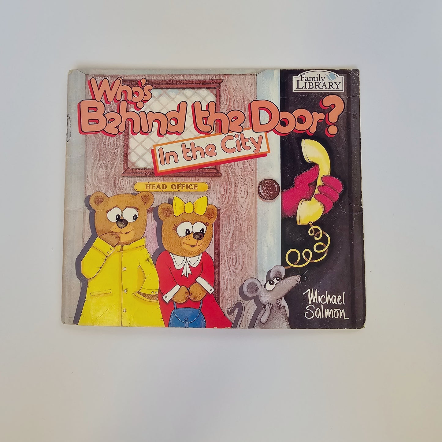 Vtg Who's Behind My Door Books (1992)