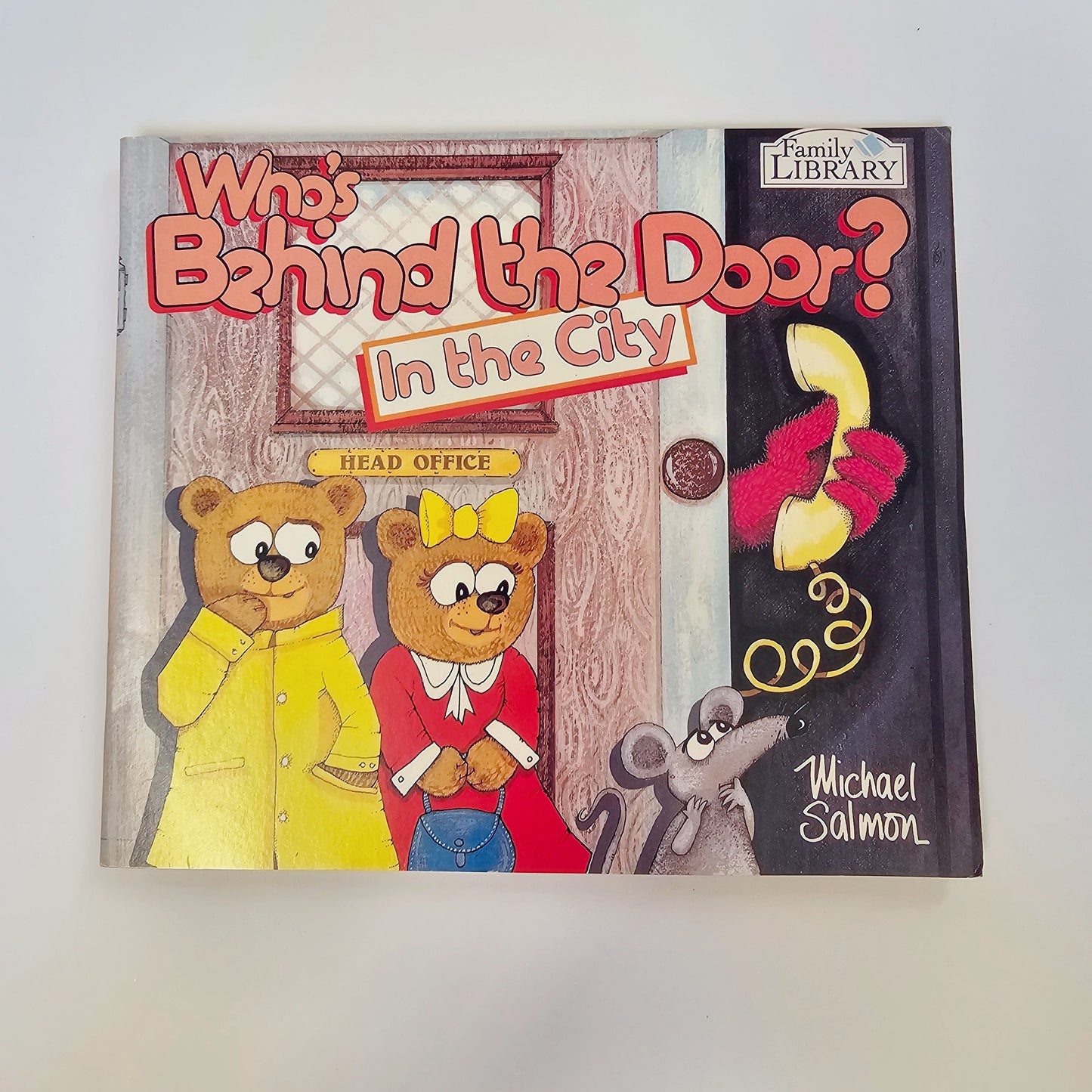 Vtg Who's Behind My Door Books (1992)