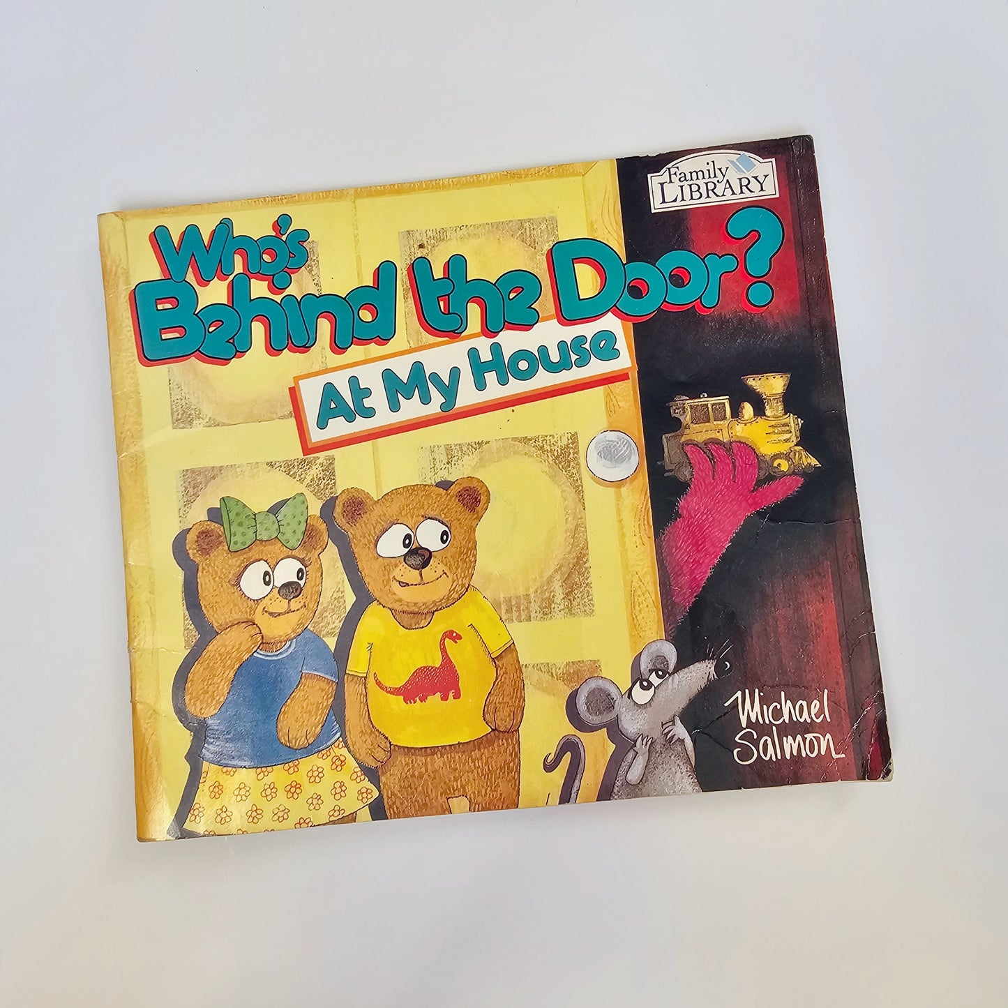 Vtg Who's Behind My Door Books (1992)