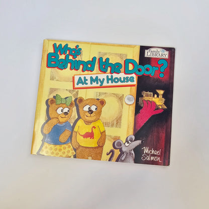 Vtg Who's Behind My Door Books (1992)
