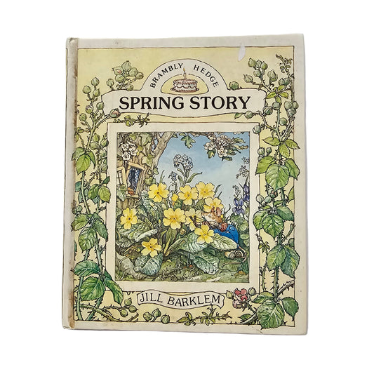 Vtg Brambly Hedge Spring Story by Jill Barklem (1984)