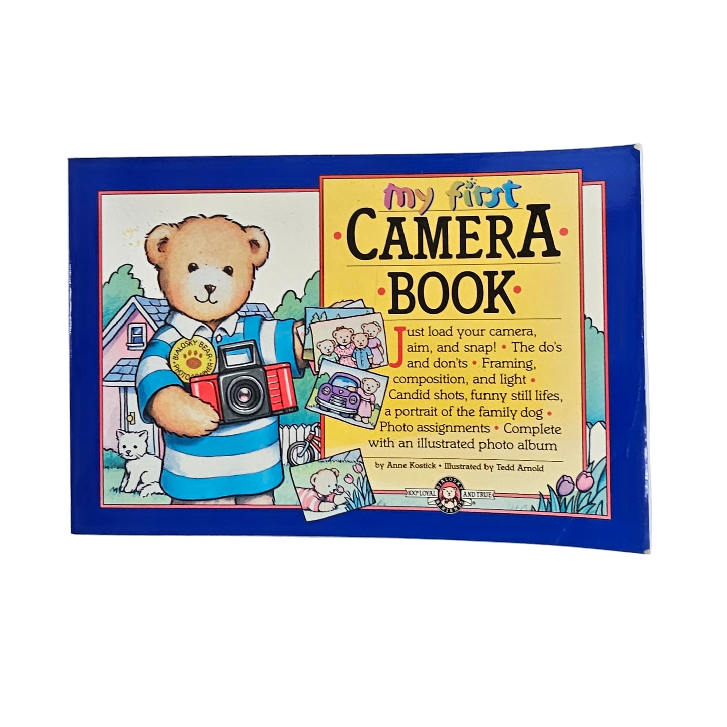 Vtg My First Camera Book by Anne Kostick (1989)