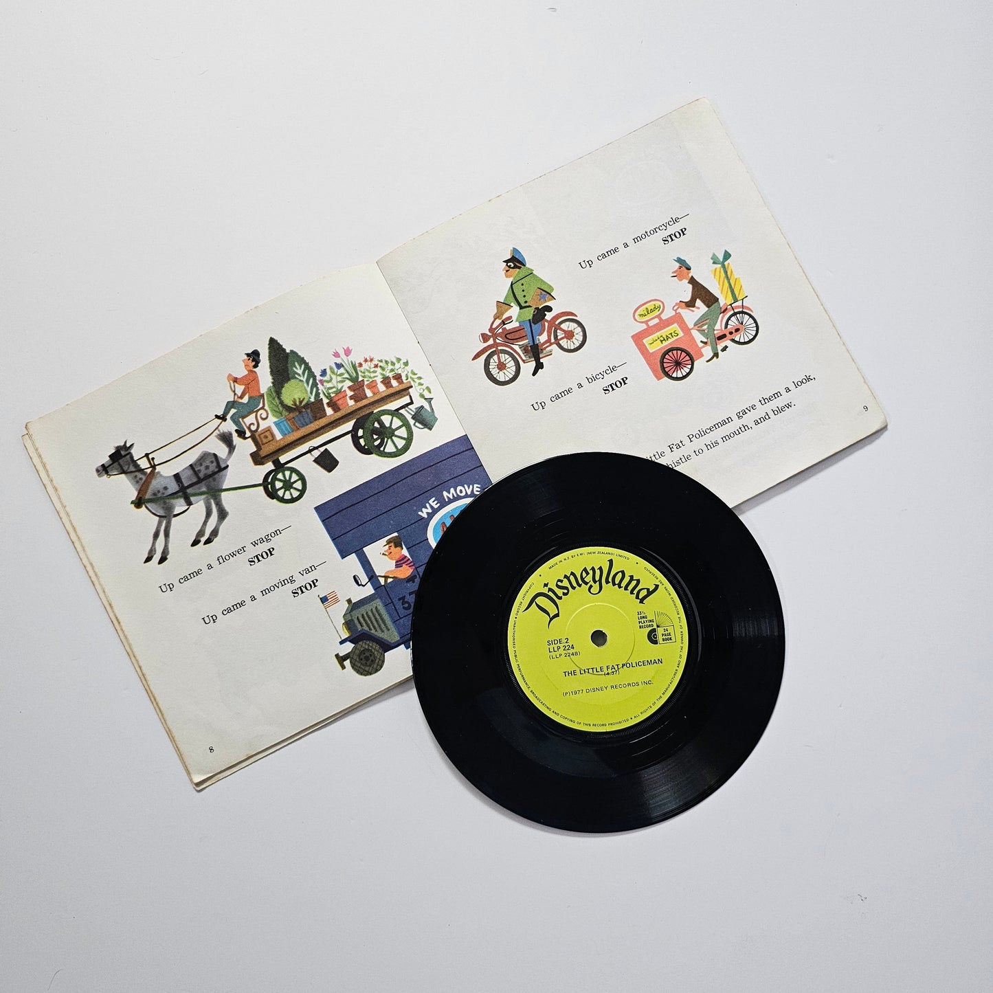 Vtg LGB & Record: The Little Fat Policeman (1976)