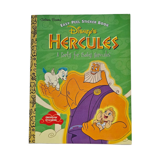 Easy Peel Sticker Book Disney's Hercules (1997)