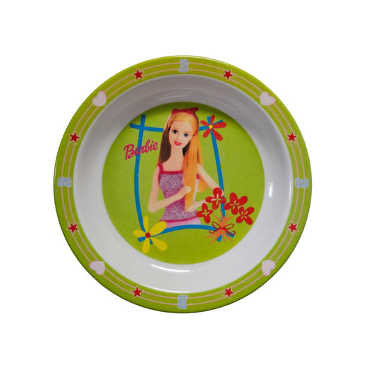 Vtg Barbie Melamine Plate (~Y2K)