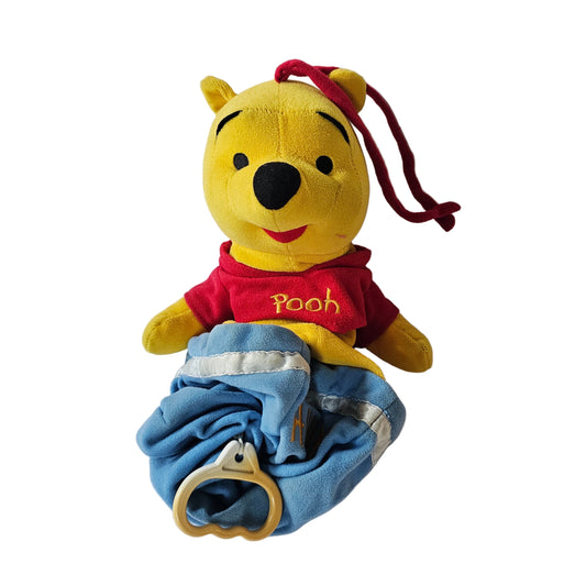 Vtg Lullaby Pooh Toy