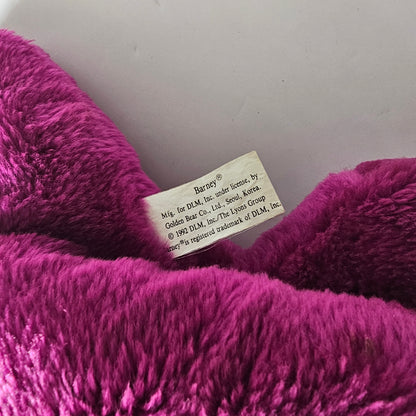 Vtg Barney Plush Lyons / Golden Bear (1992)