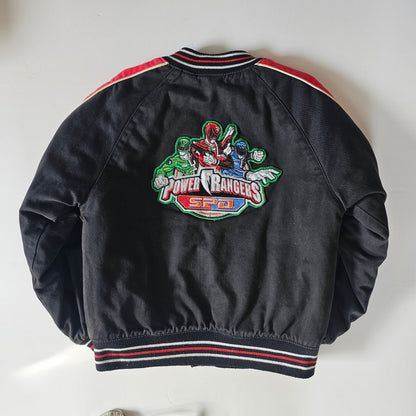 Vtg Power Rangers SPD Varsity Jacket (Sz 5-6) (00's)