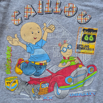Caillou & Arthur Singlet (Sz 5-6) (Bootleg)