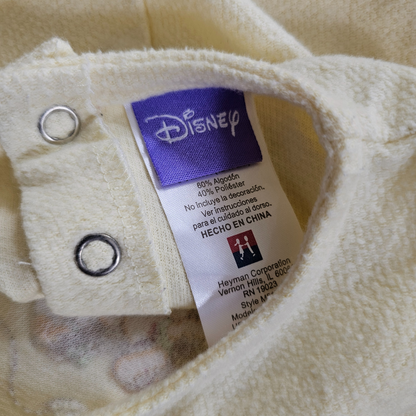Disney Winnie-the-Pooh Yellow Romper (Sz00 / 3-6m)