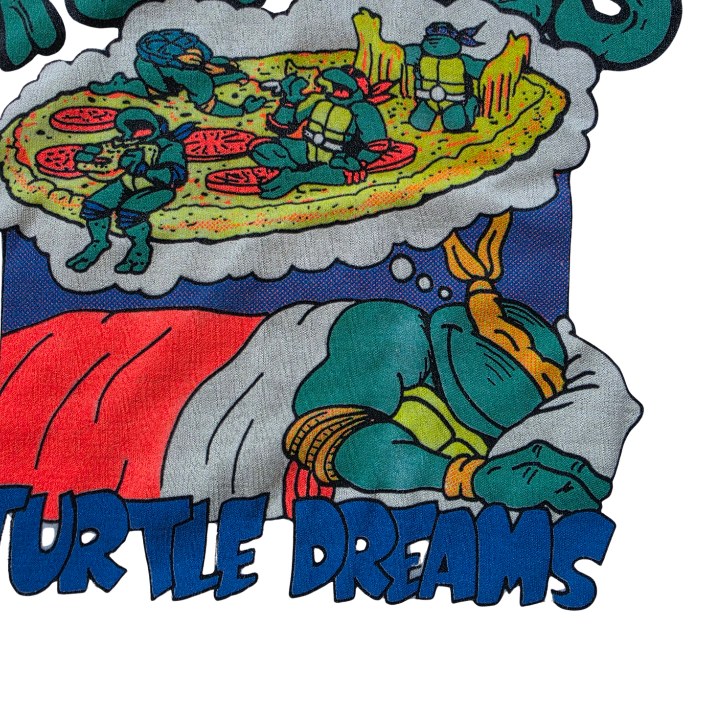 Vintage TMNT Teenage Mutant Ninja Turtles Graphic Tee (Sz 4-6)