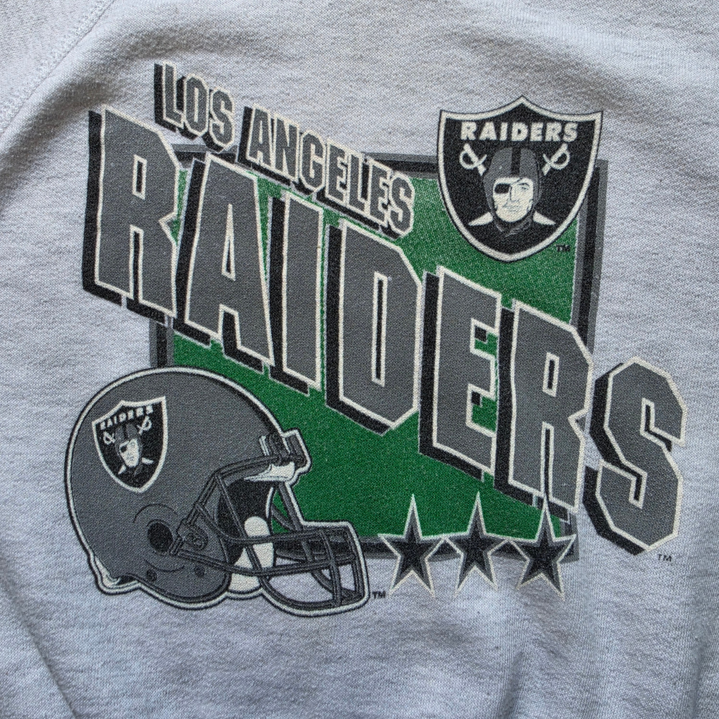 Vintage Garan NFL L.A Raiders Sweater (Sz 2-3)