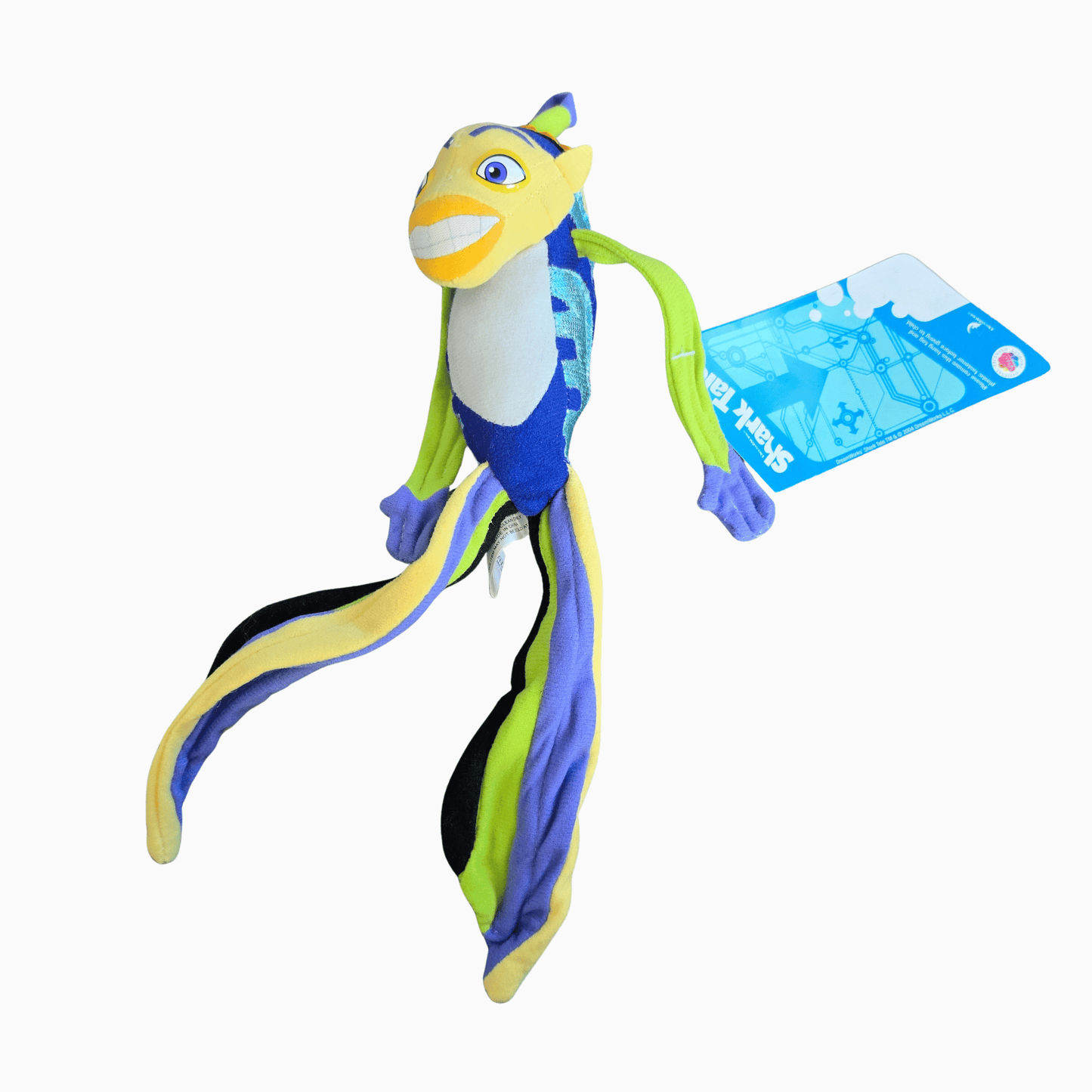 Vintage NANCO Dreamworks Shark Tale Plush SET #1 (2004) (NOS - Read Description)