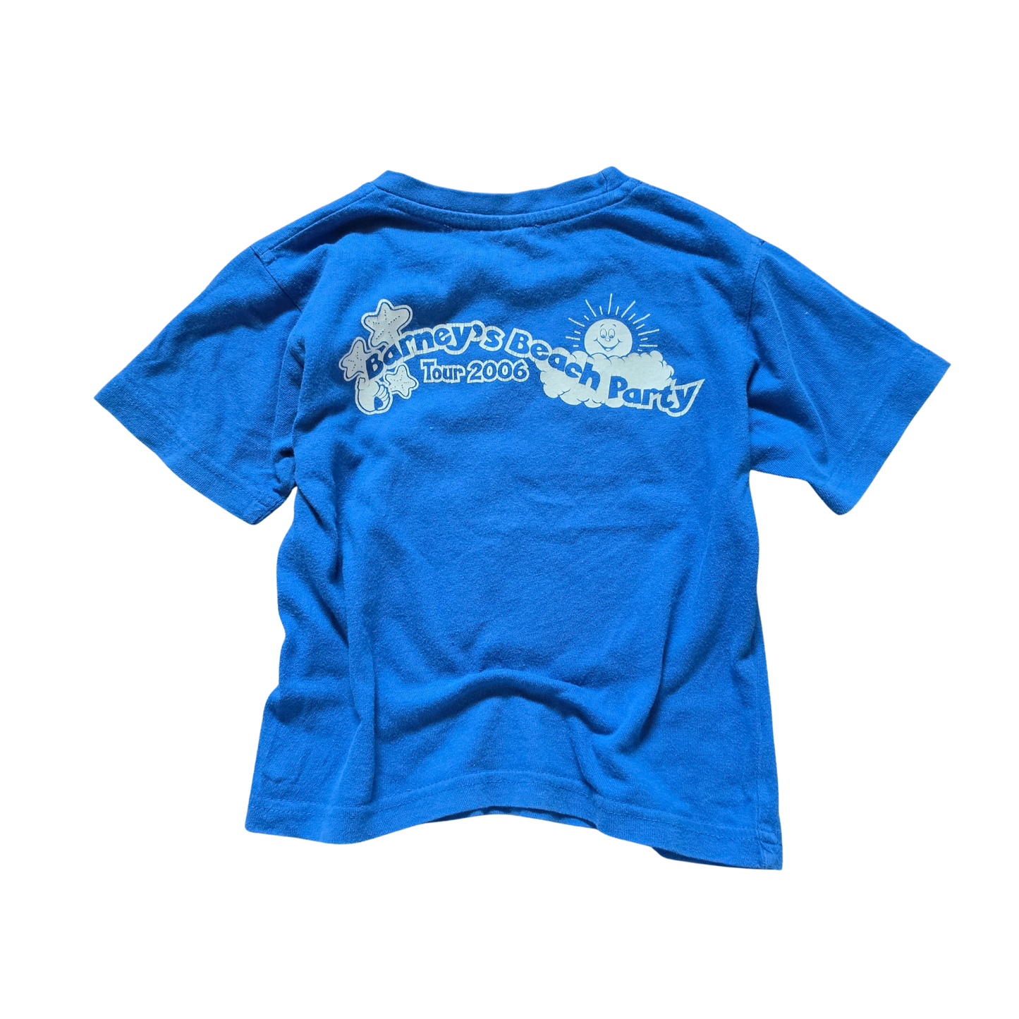 Vintage Barney & Friends Beach Party Graphic Tee (Sz 2-4) (2006)