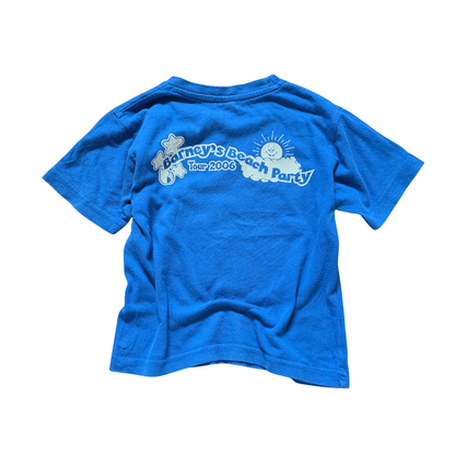 Vintage Barney & Friends Beach Party Graphic Tee (Sz 2-4) (2006)