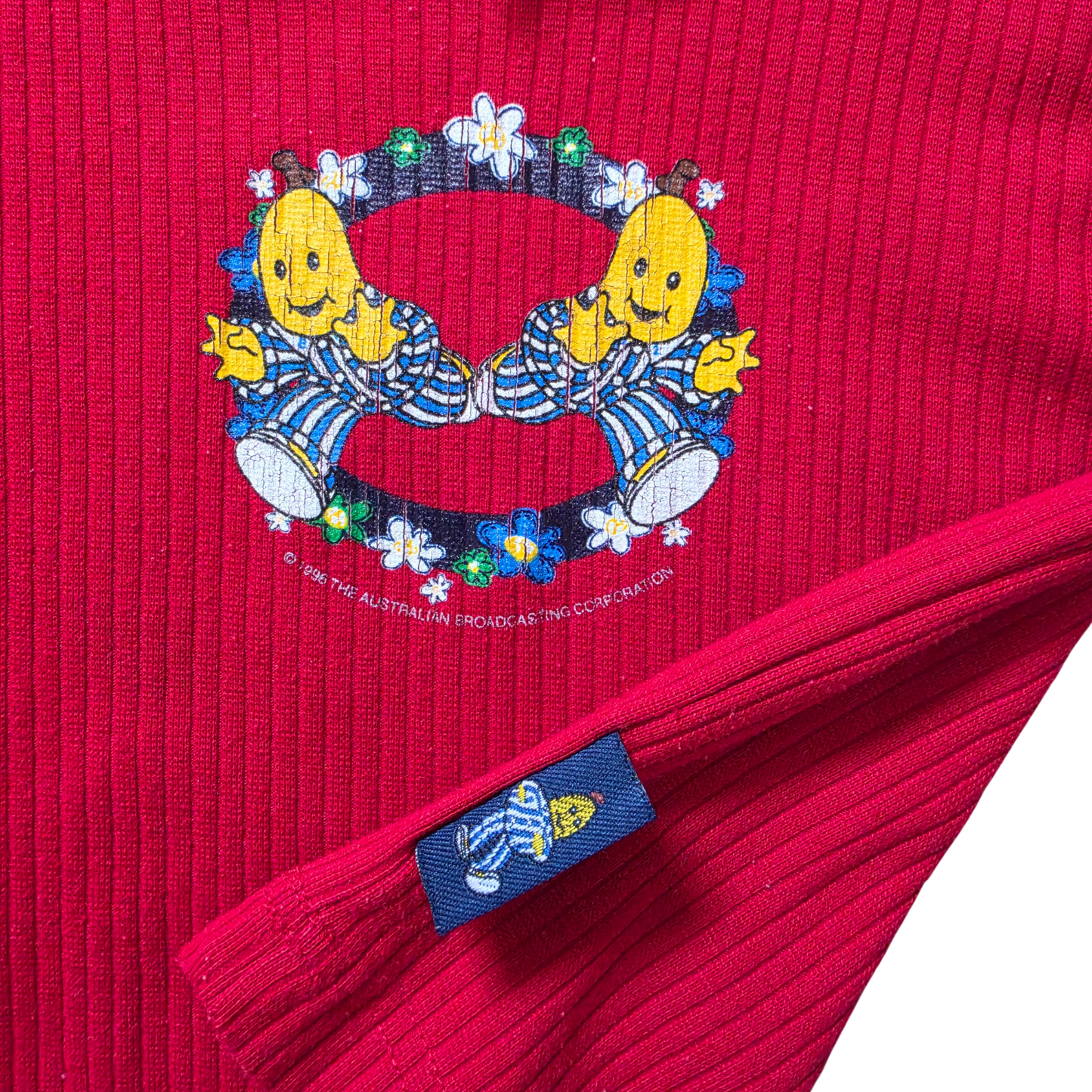 🔑 Vintage ABC Kids Bananas in Pyjamas Long Sleeve (Sz 3-4) (1996)
