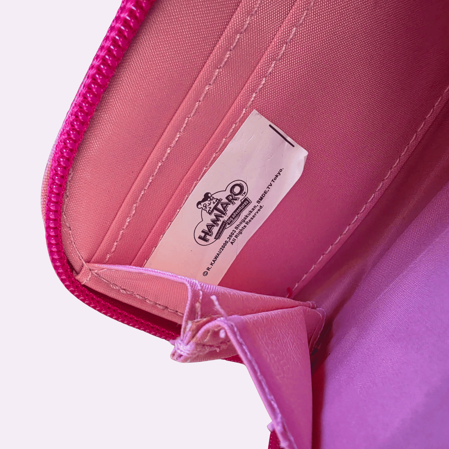Vintage Hamtaro Wallet PINK (2001) (NOS)