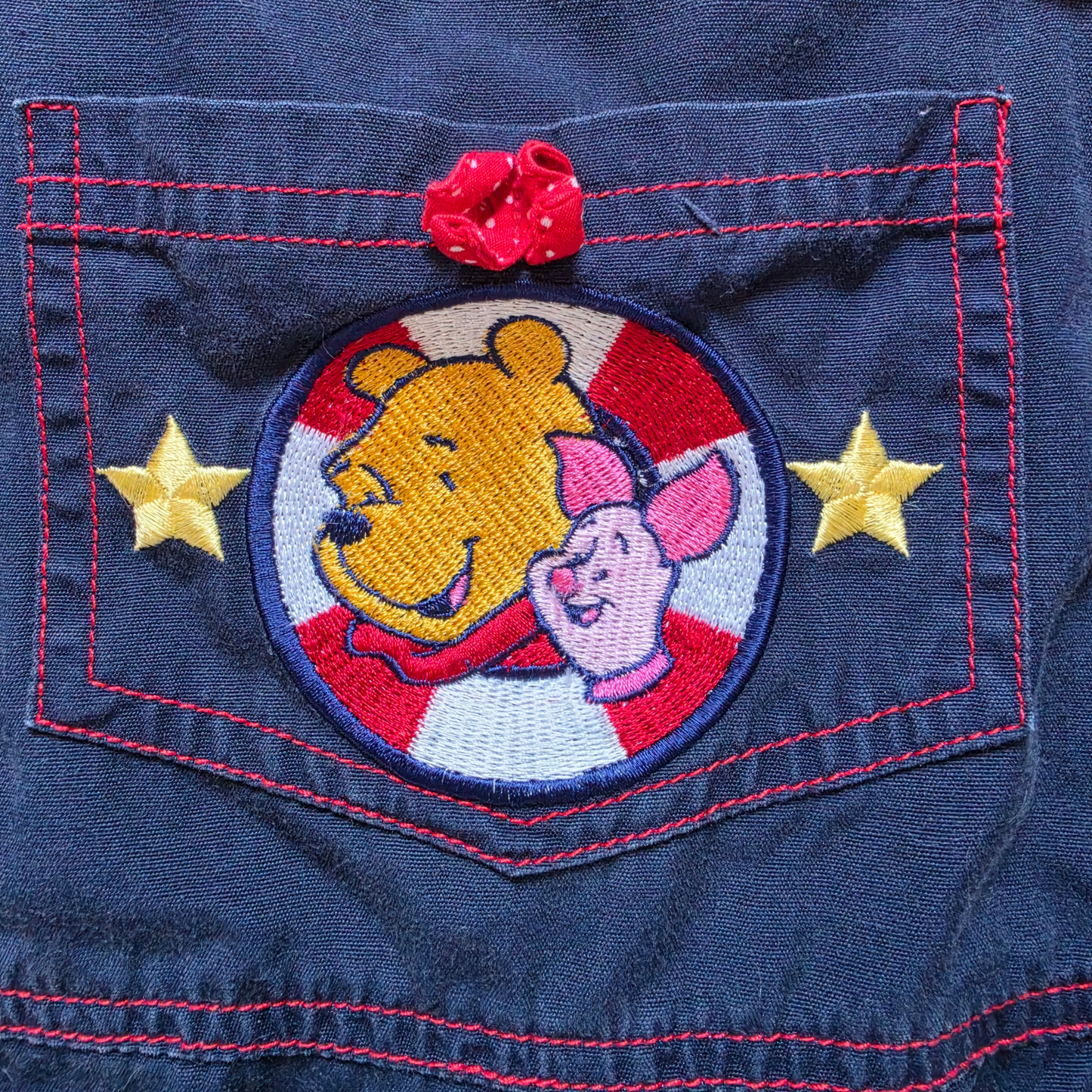 Disney Winnie the Pooh & Piglet Fish Overalls (Sz 4)
