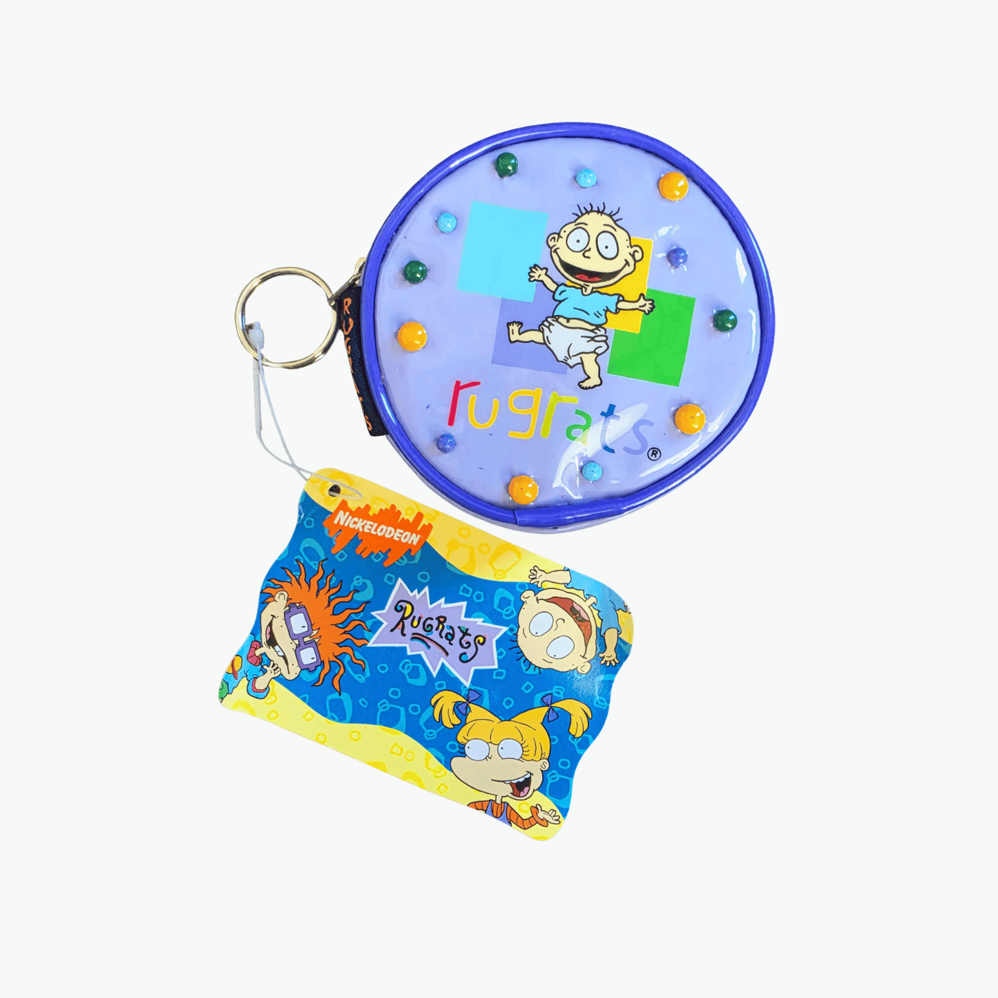 Vintage Nickelodeon Rugrats Coin Purse PURPLE (1999) (NOS)