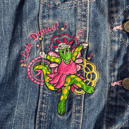 The Wiggles Dorothy the Dinosaur Denim Jacket (Sz 2) (2008)