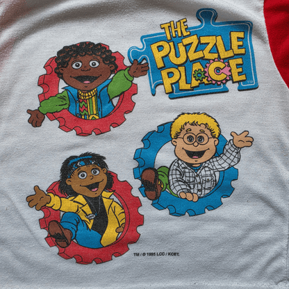 Vintage The Puzzle Place Long Sleeve (Sz 3) (90s)