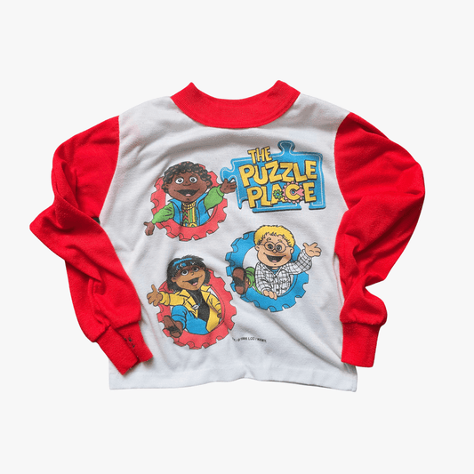 Vintage The Puzzle Place Long Sleeve (Sz 3) (90s)