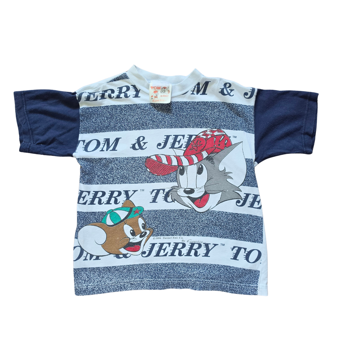 Vintage Cartoon Network's Tom & Jerry AOP T-Shirt (Sz 5-8) (1995)
