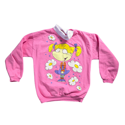 Vintage Nickelodeon Rugrats Angelica Sweater (Sz 8) (1997)