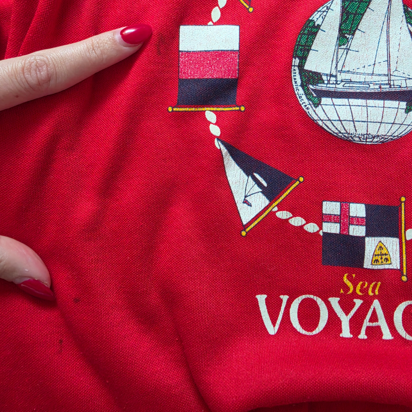 Vintage OshKosh Sea Voyage Sailing Shirt (Sz 4-5)