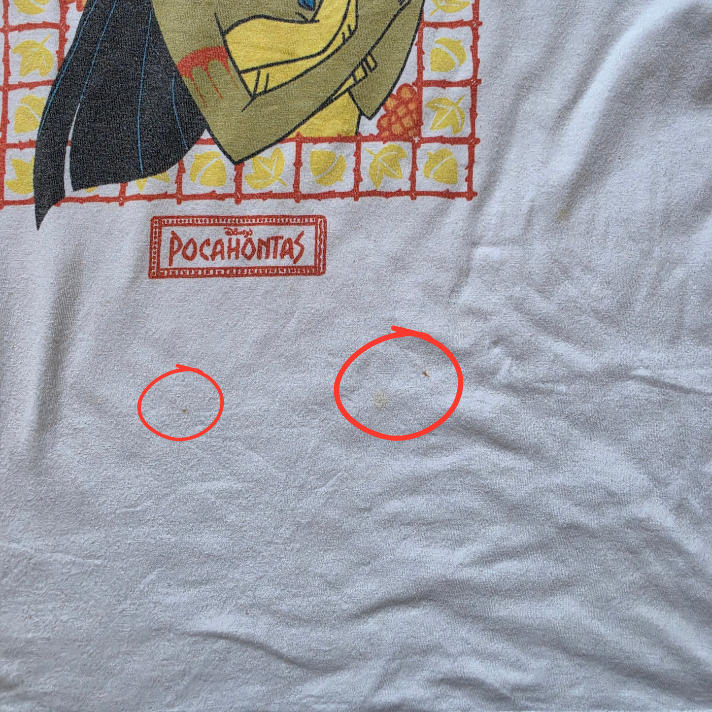 Pocahontas & Meeko T-Shirt (Sz 8-10)