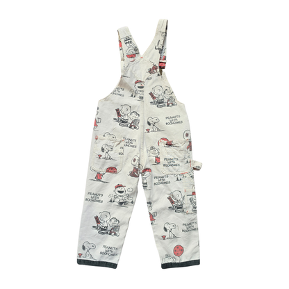 Boo Holmes Snoopy & Friends Overalls (Sz 4-5 / See Measurements)