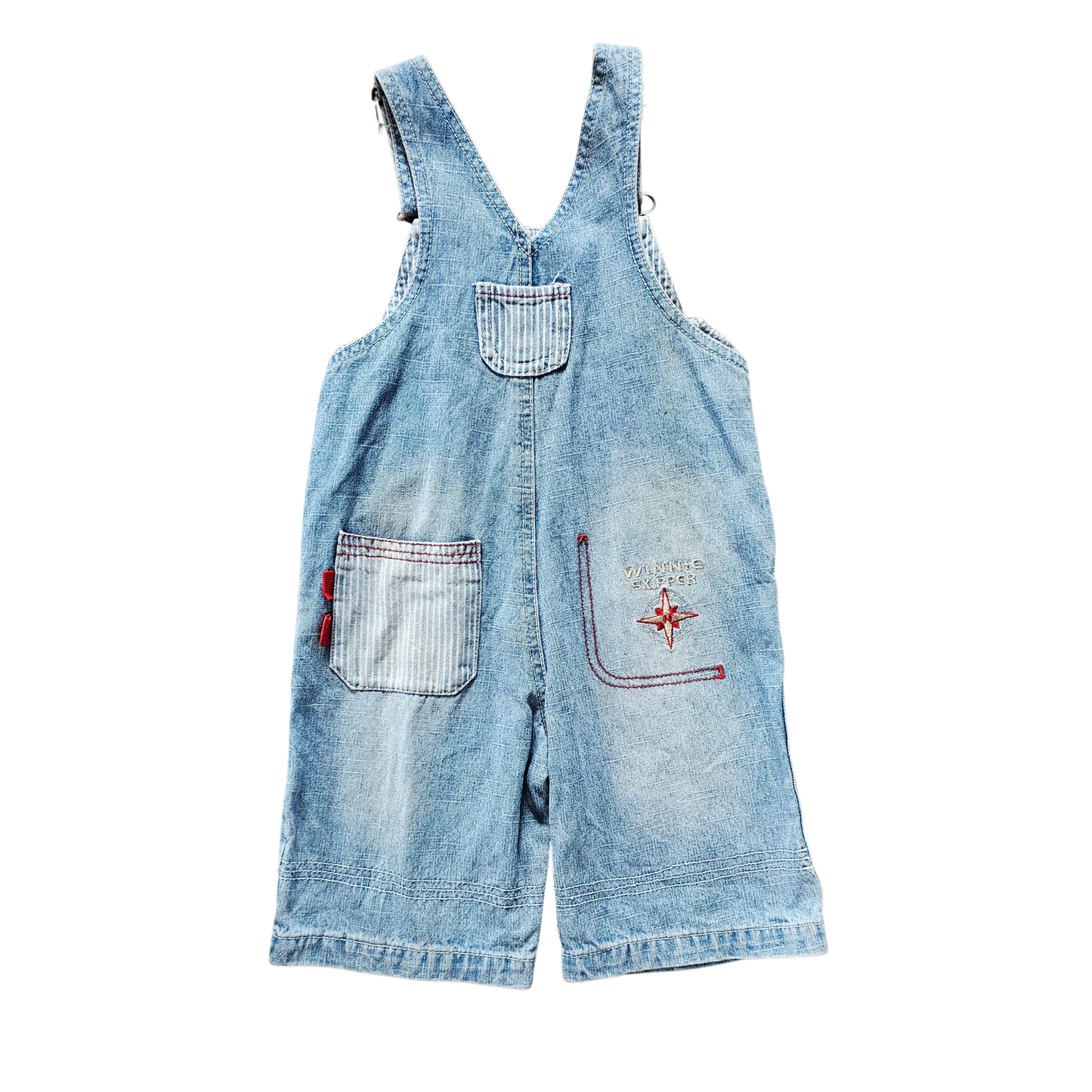 Vtg Winnie-the-Pooh Skipper Pooh Shortalls (sz 2)